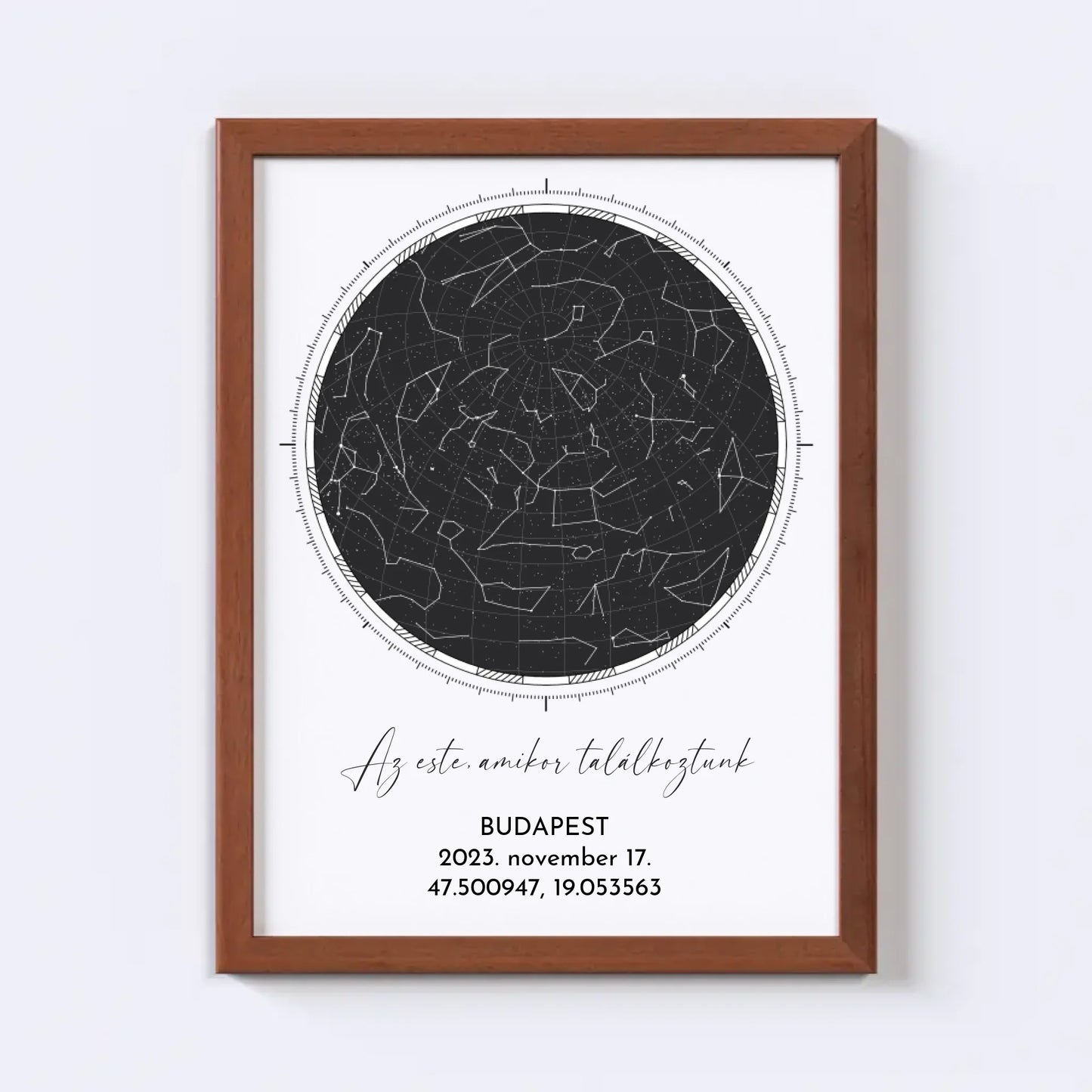 Csillagtérkép Falikép I.