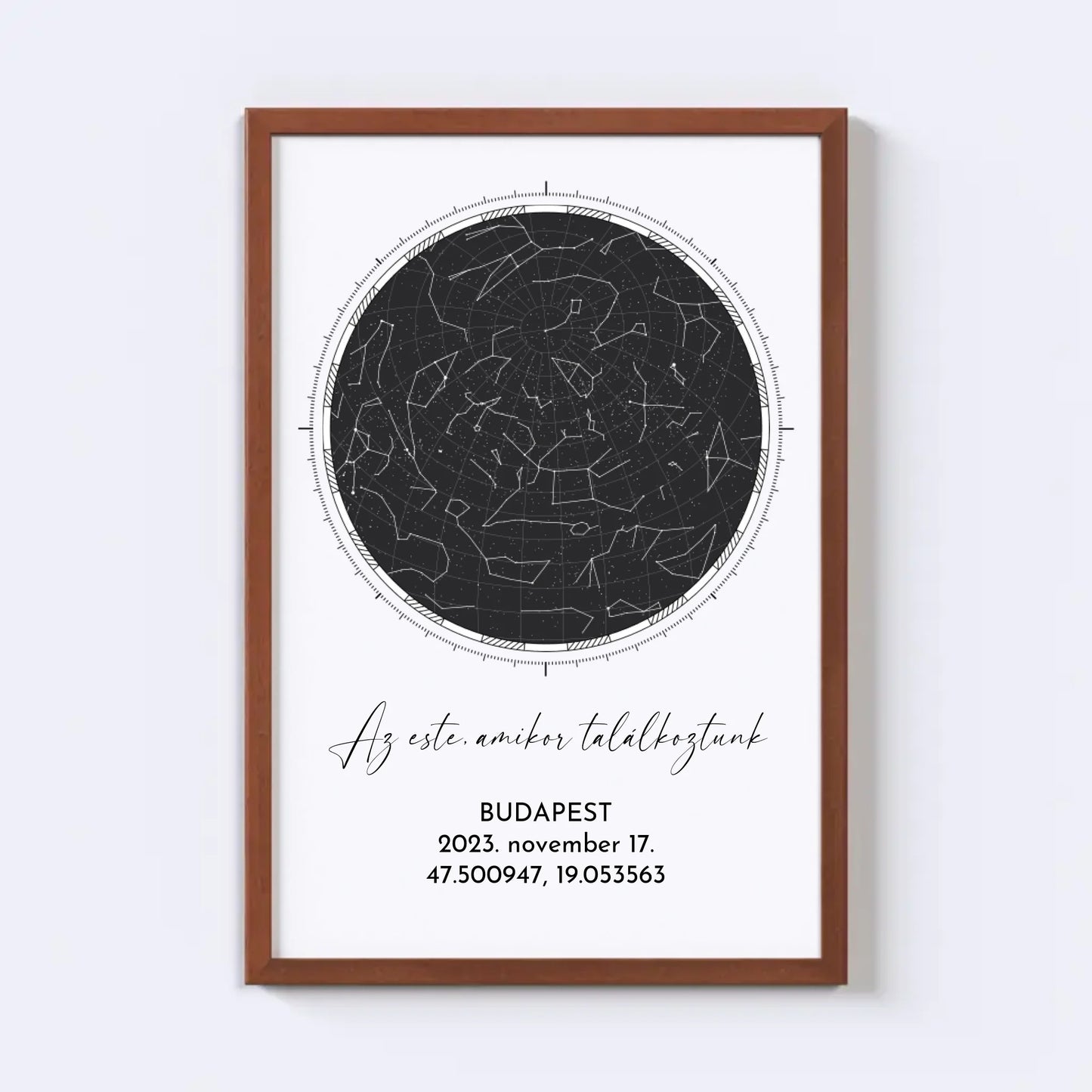 Csillagtérkép Falikép I.