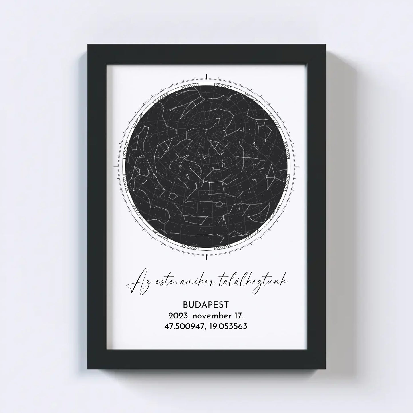 Csillagtérkép Falikép I.