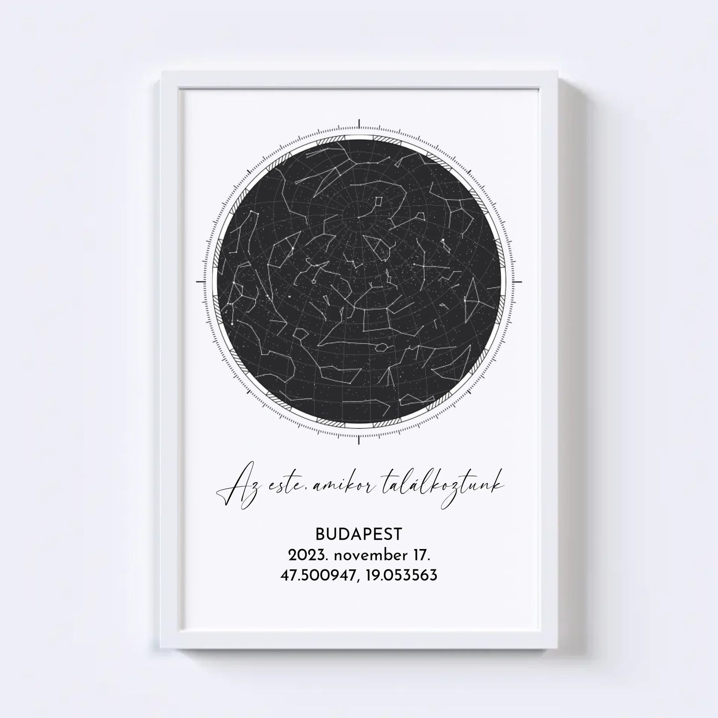 Csillagtérkép Falikép I.