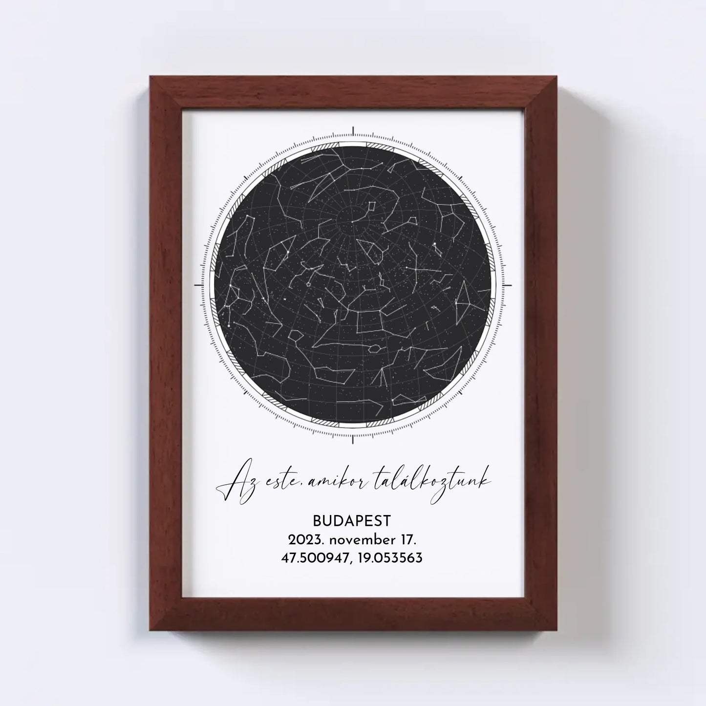 Csillagtérkép Falikép I.