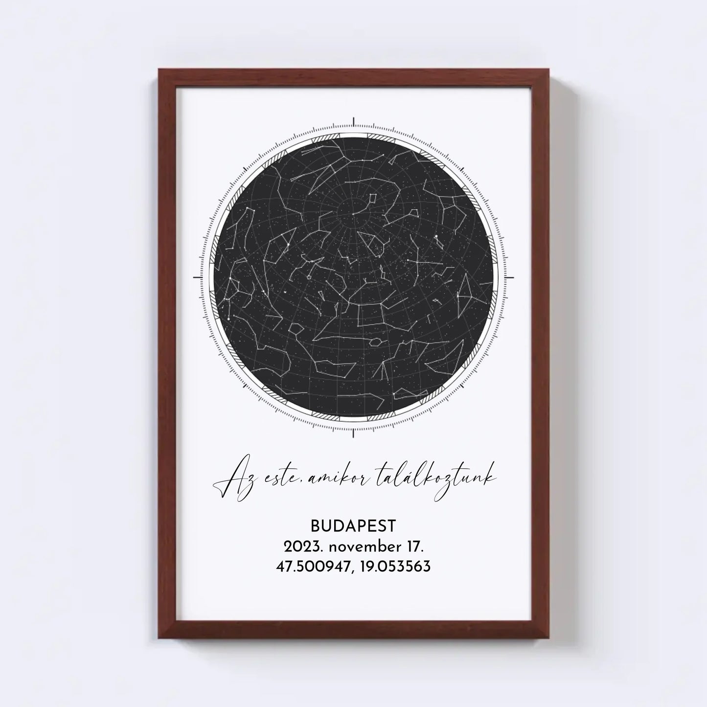 Csillagtérkép Falikép I.