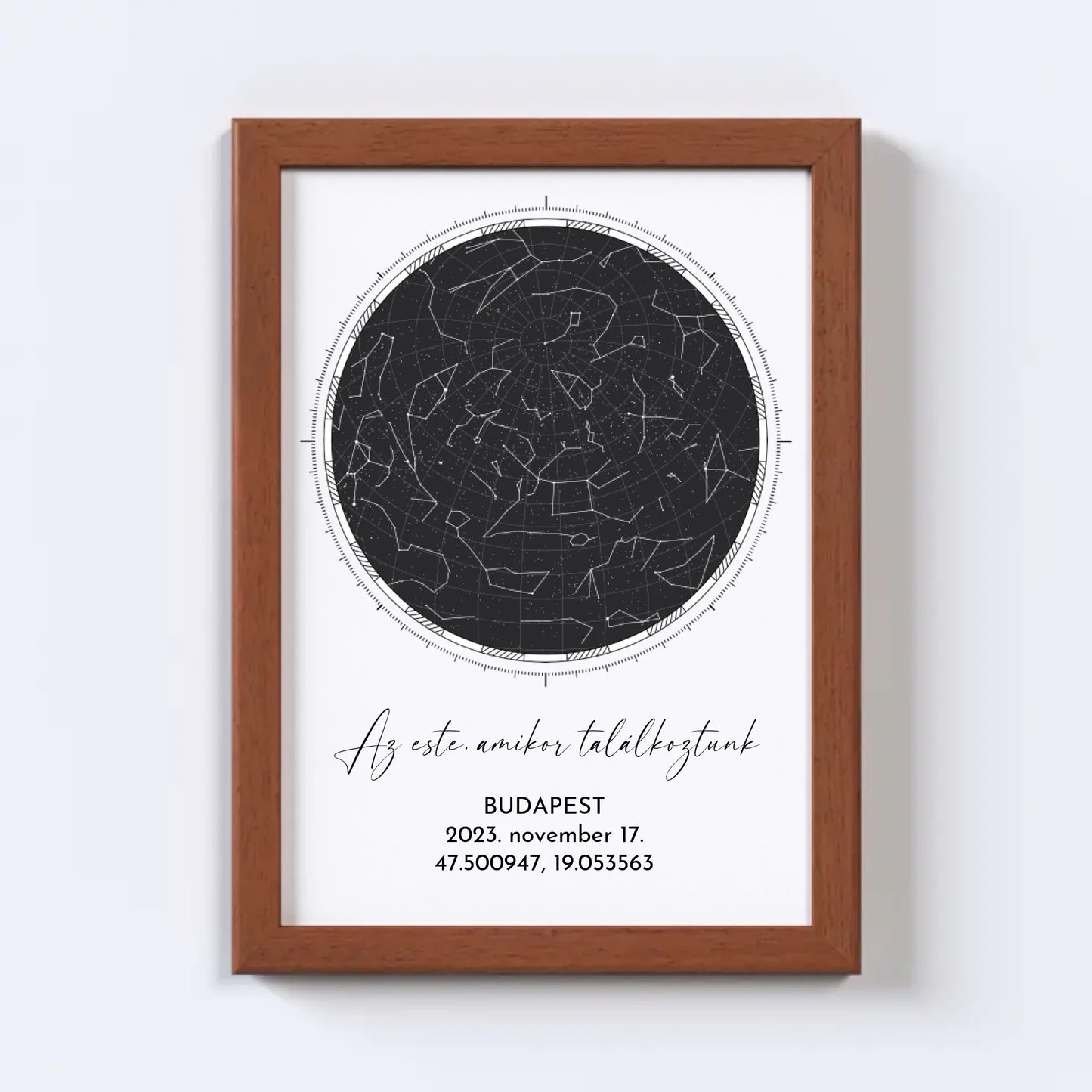 Csillagtérkép Falikép I.