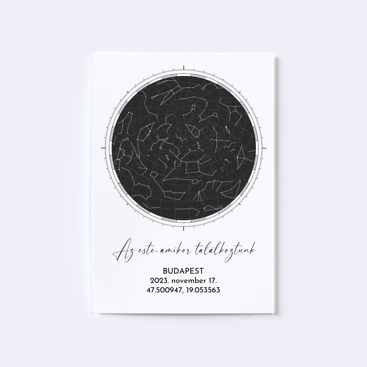 Csillagtérkép Falikép I.