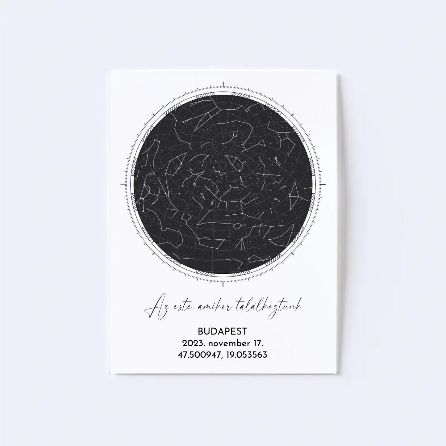 Csillagtérkép Falikép I.