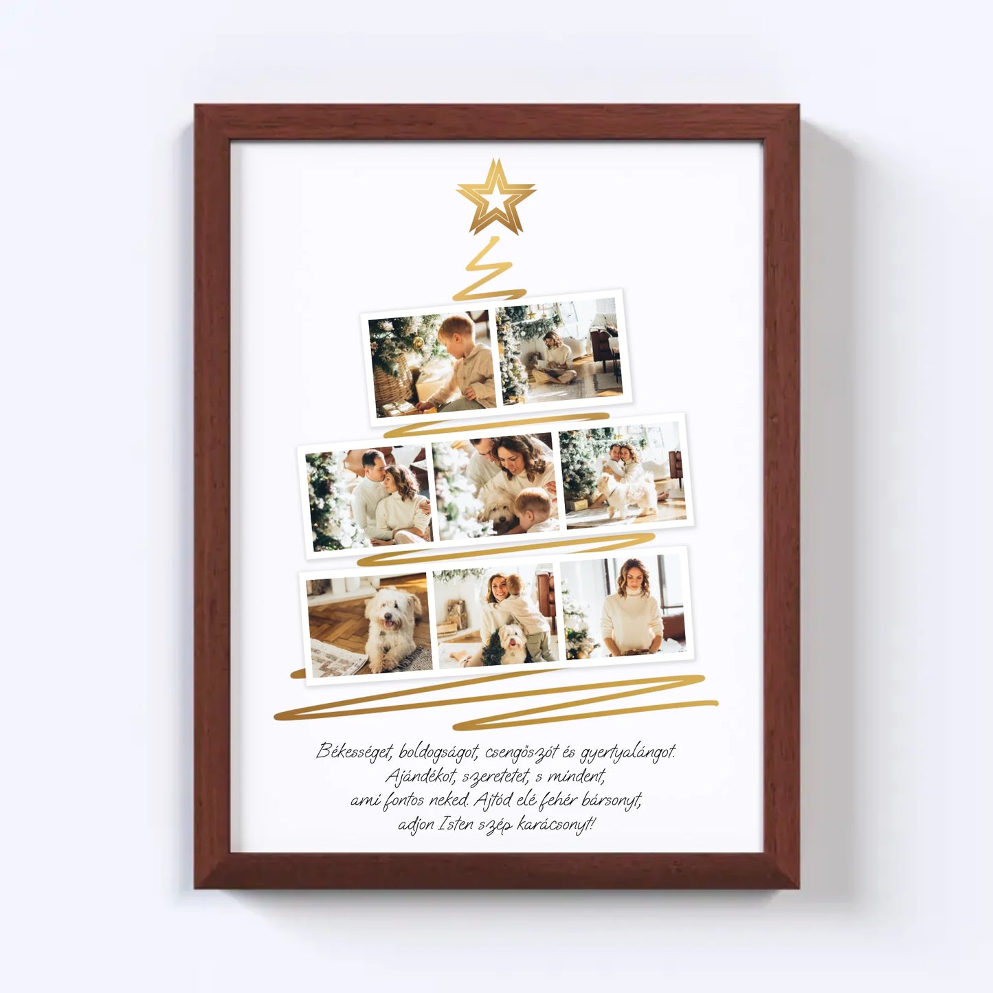 Karácsonyfa Fotókollázs III.