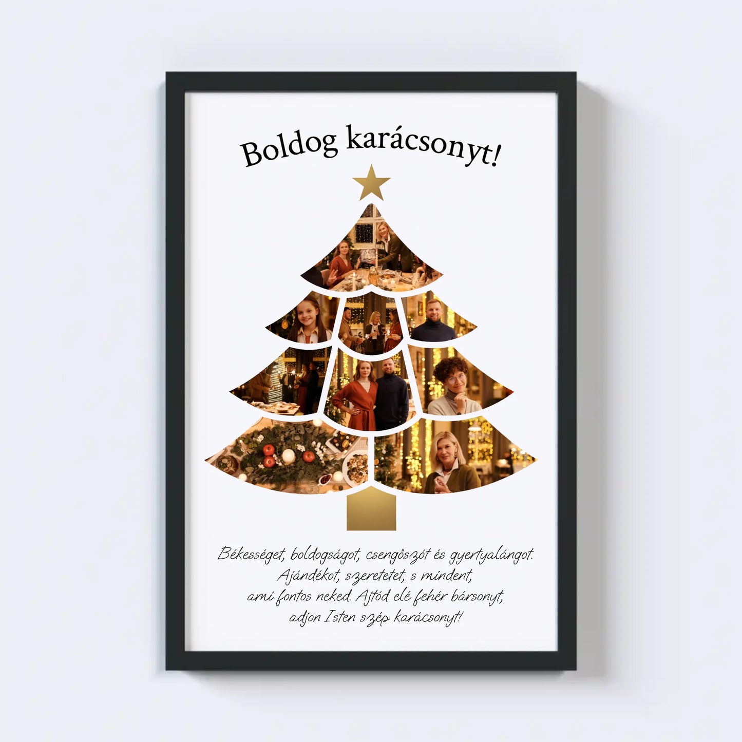 Karácsonyfa Fotókollázs IV.