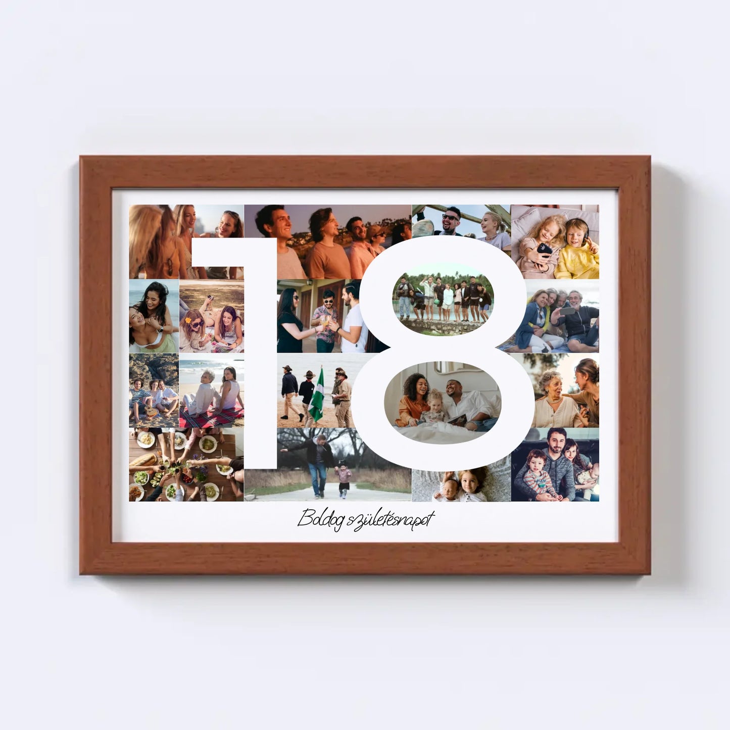 18 Születésnap Fotókollázs