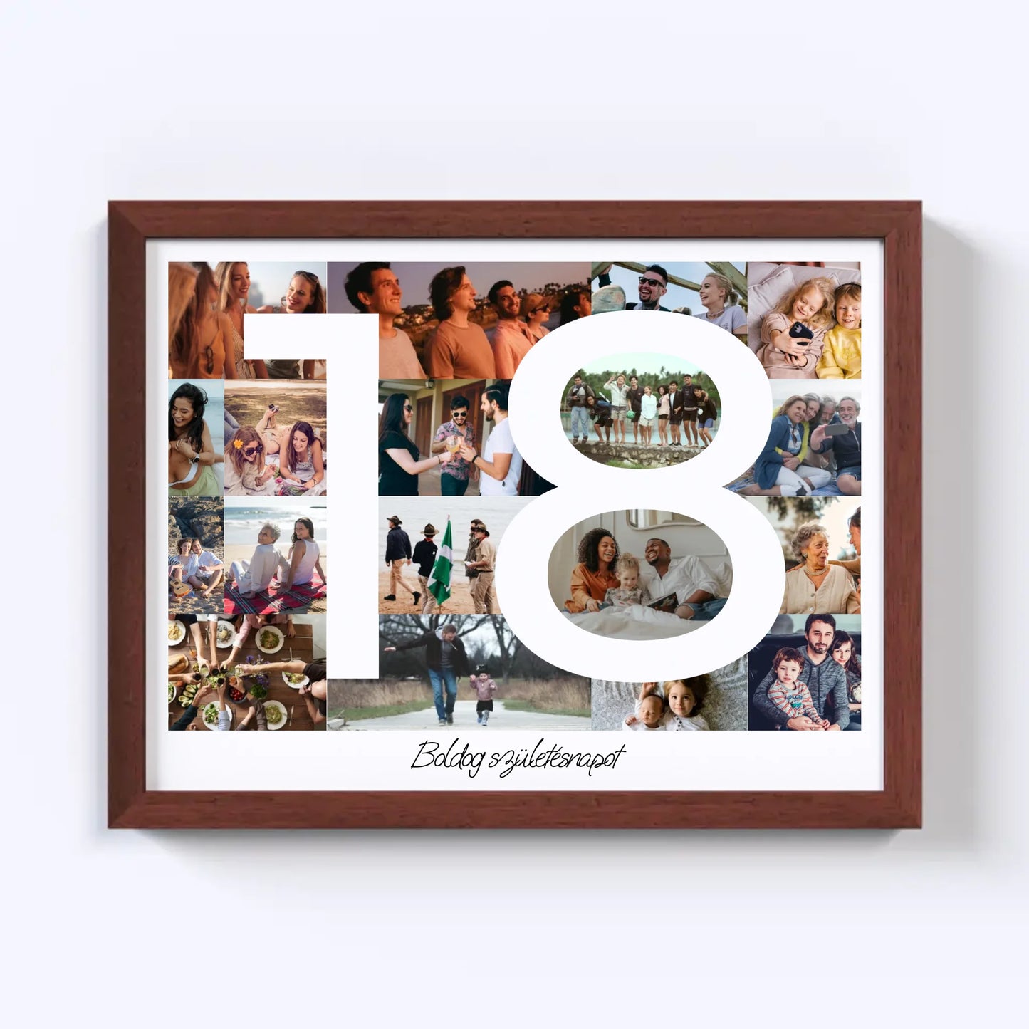 18 Születésnap Fotókollázs