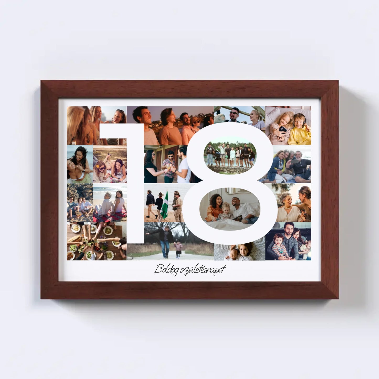 18 Születésnap Fotókollázs