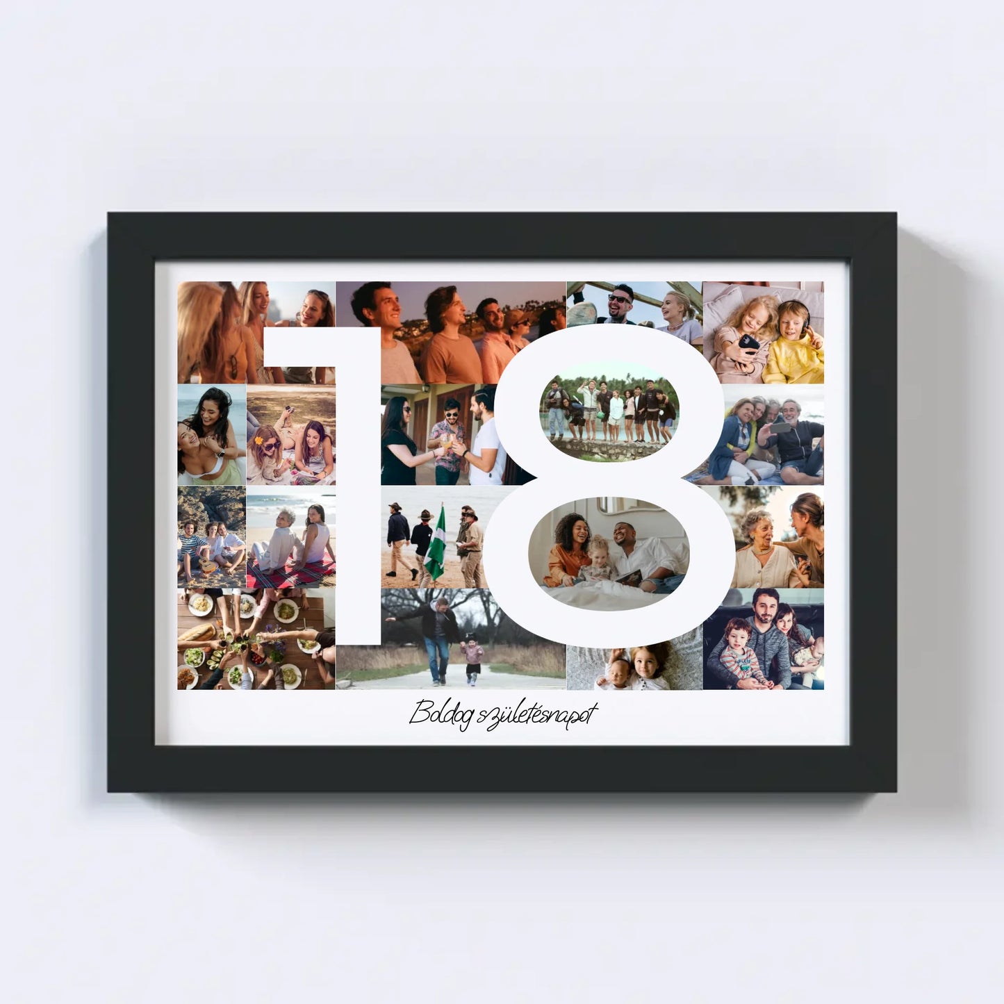 18 Születésnap Fotókollázs