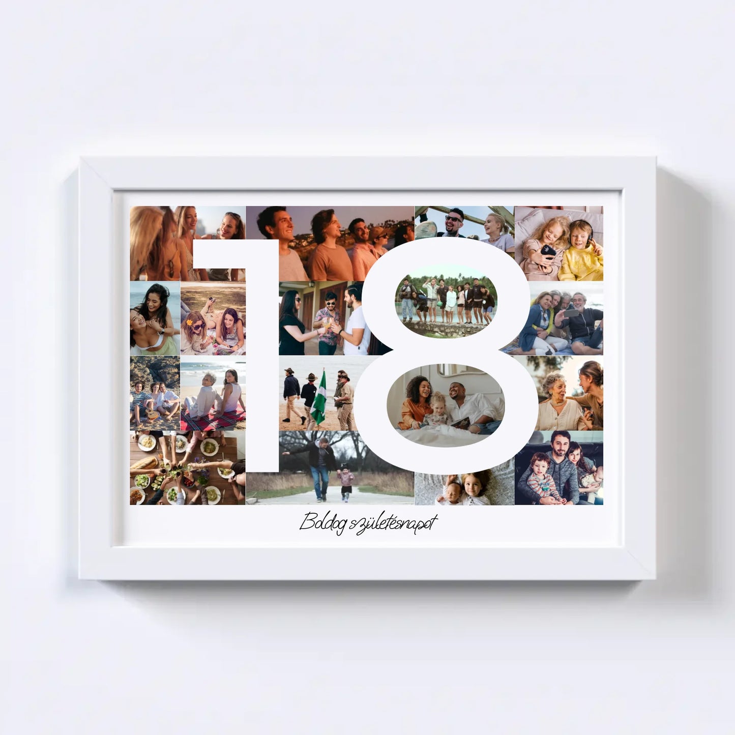 18 Születésnap Fotókollázs