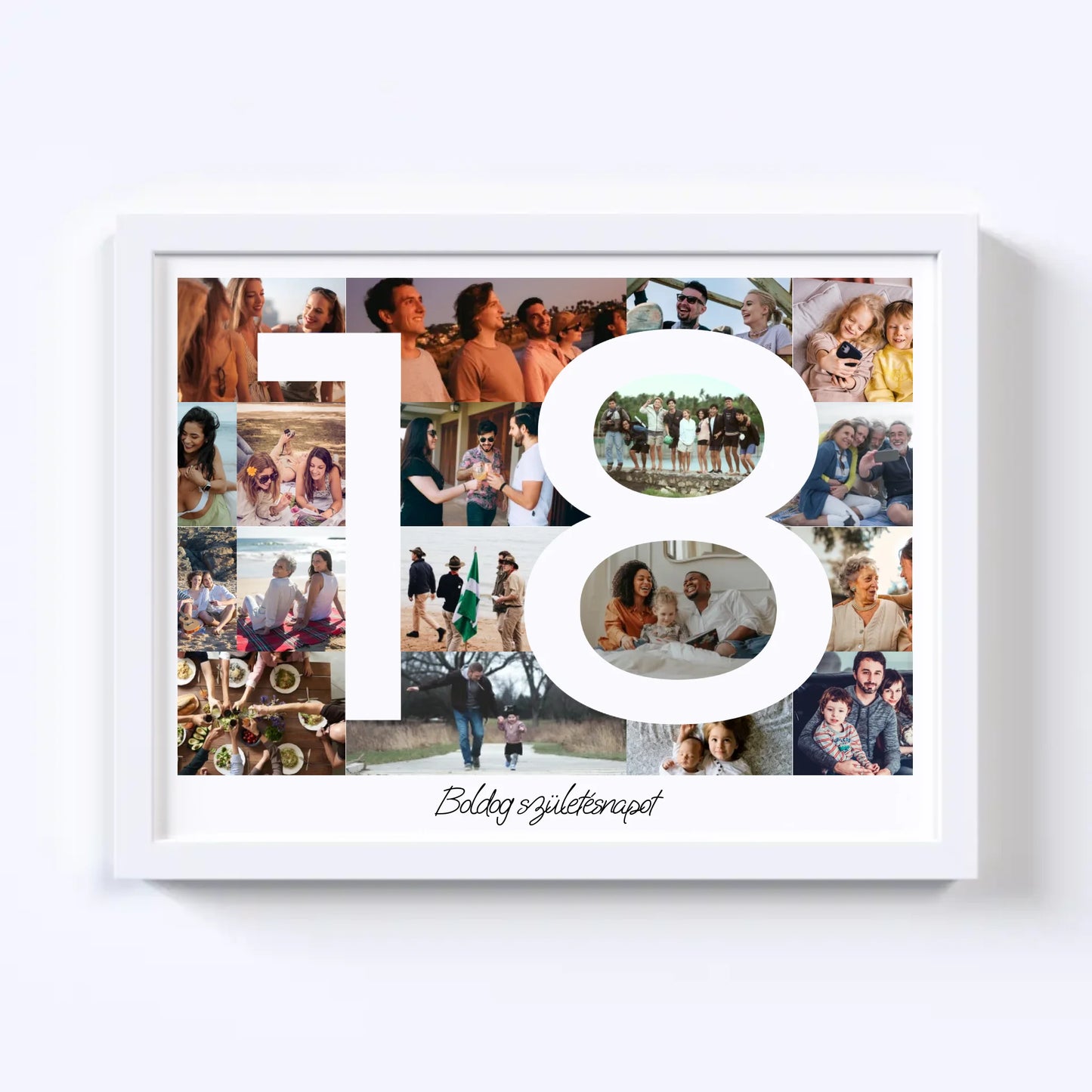 18 Születésnap Fotókollázs