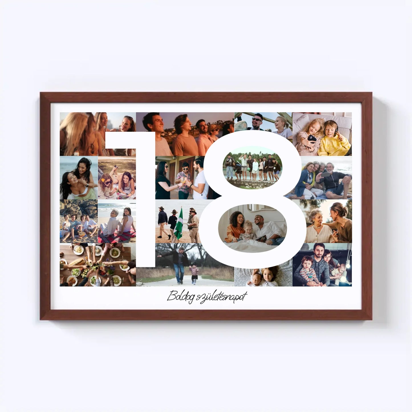 18 Születésnap Fotókollázs