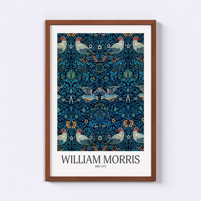 William Morris - Bird falikép