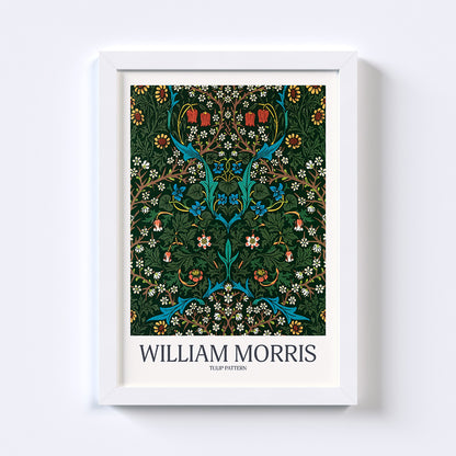 William Morris - Tulip pattern falikép