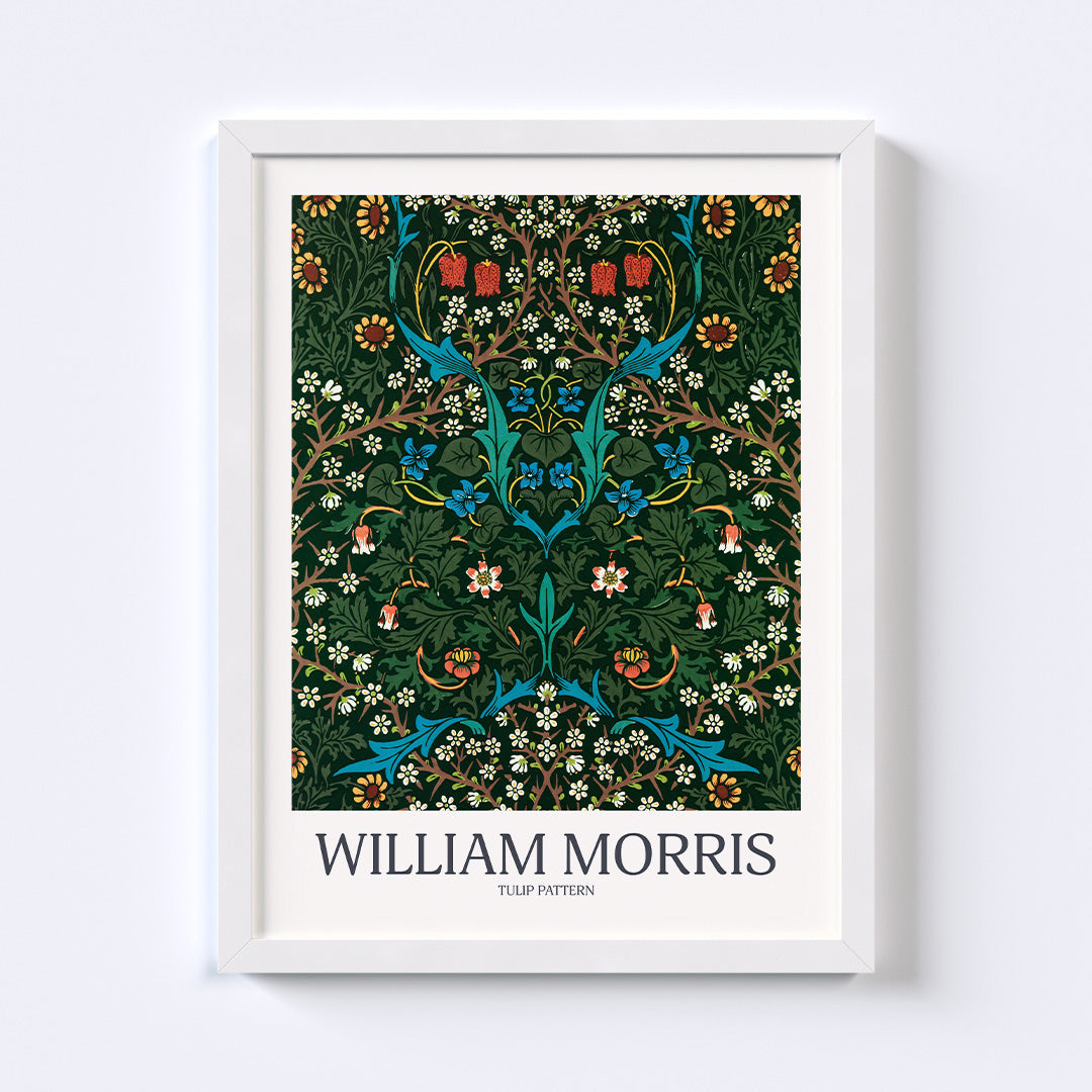 William Morris - Tulip pattern poszter