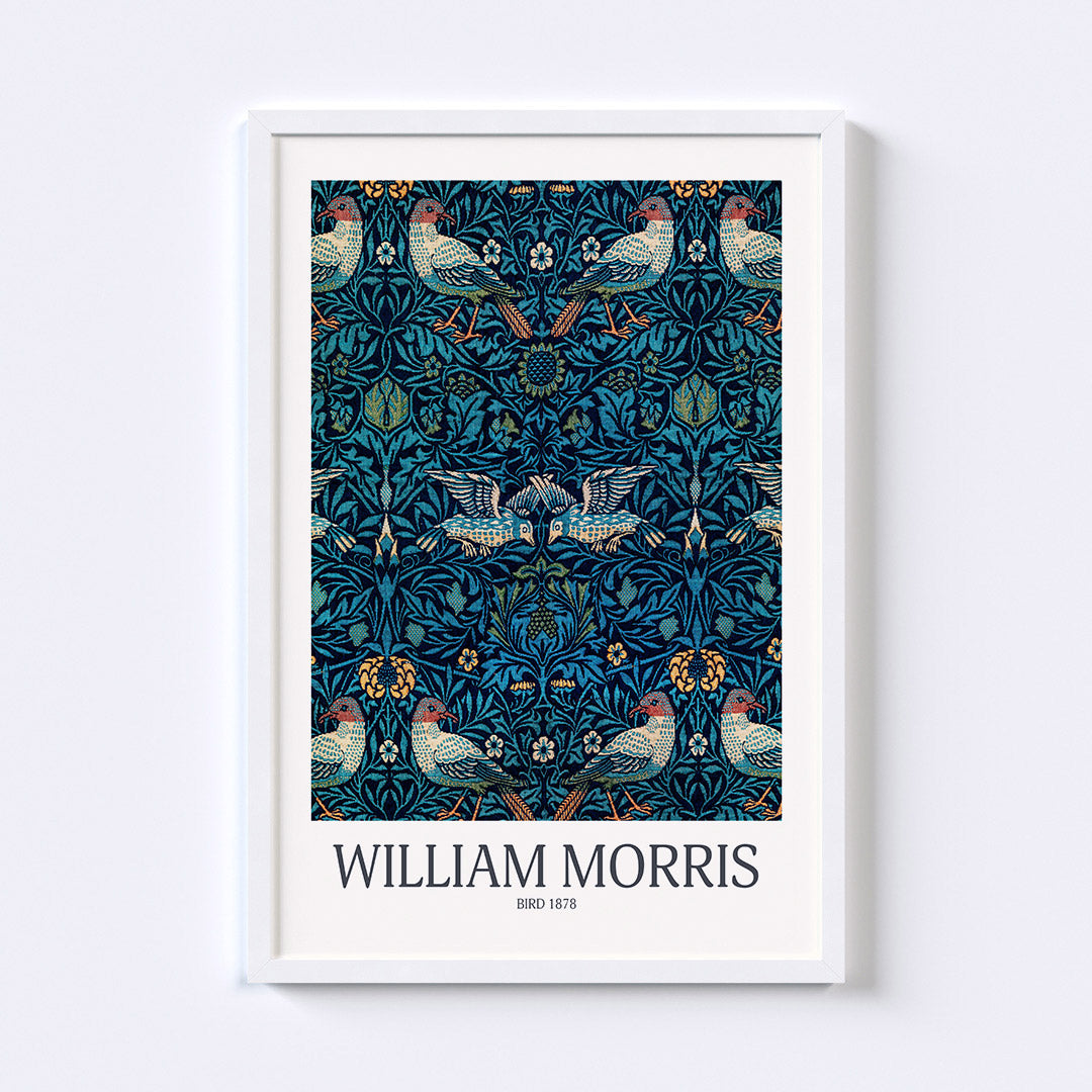 William Morris - Bird falikép