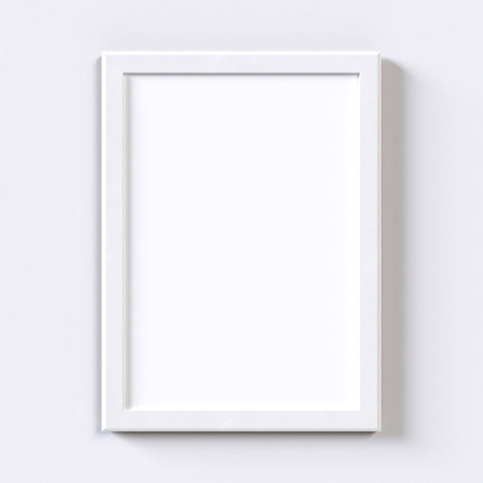 Fehér Farost Képkeret