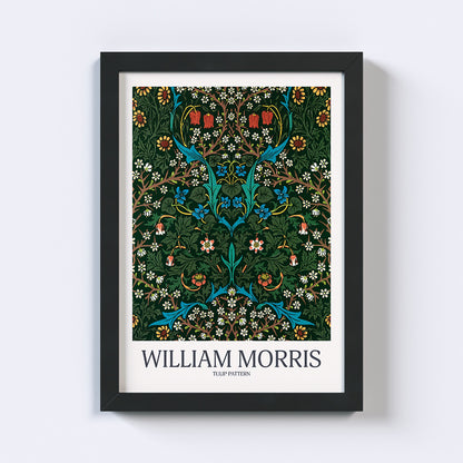 William Morris - Tulip pattern falikép