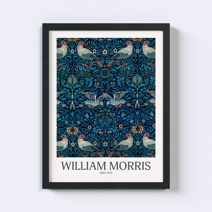 William Morris - Bird falikép