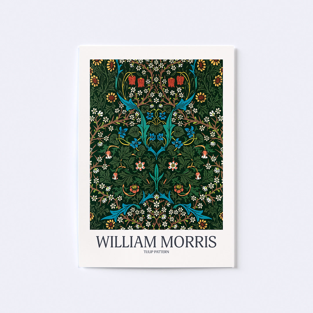 William Morris - Tulip pattern falikép