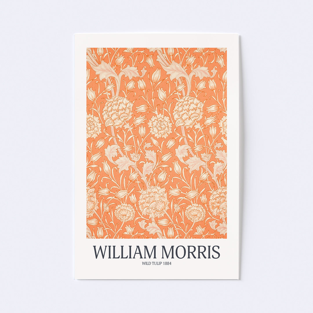 William Morris - Wild tulip falikép